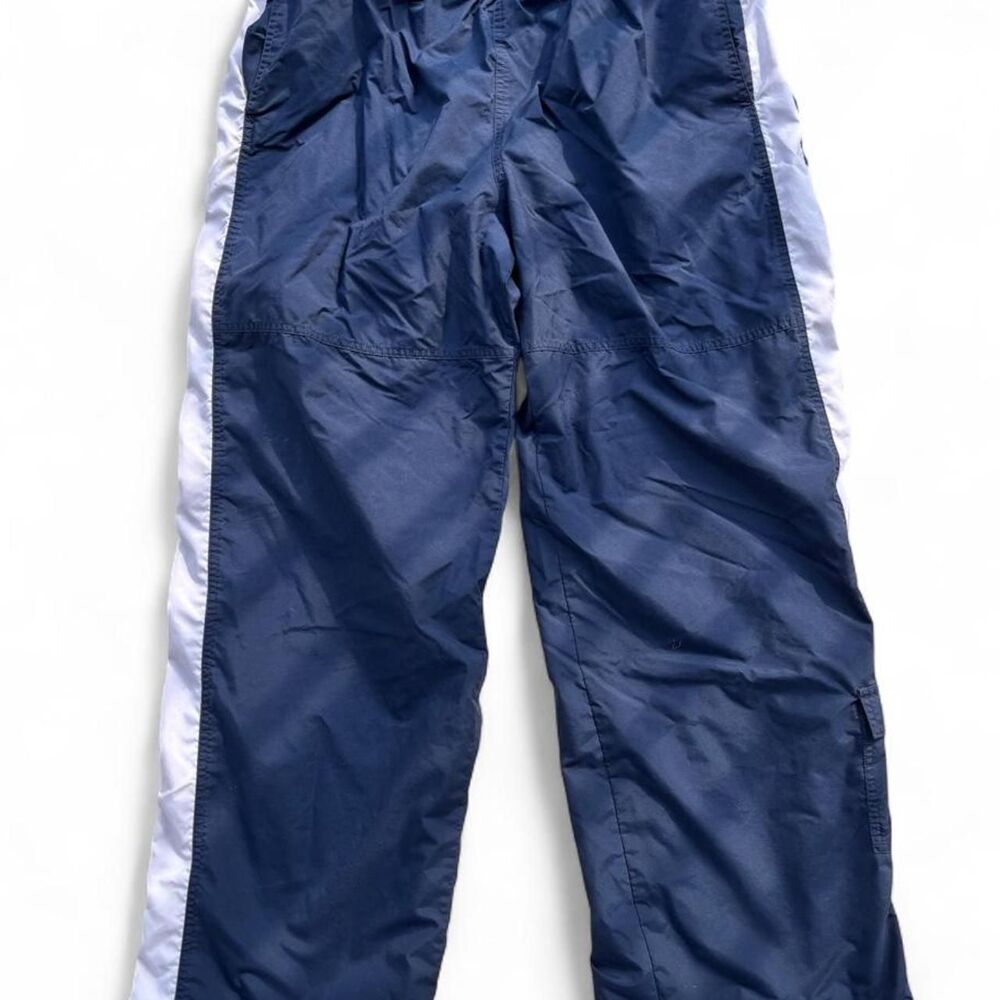 Vintage Y2K Navy Nike Track Pants With White Stripe Men’s XL Baggy